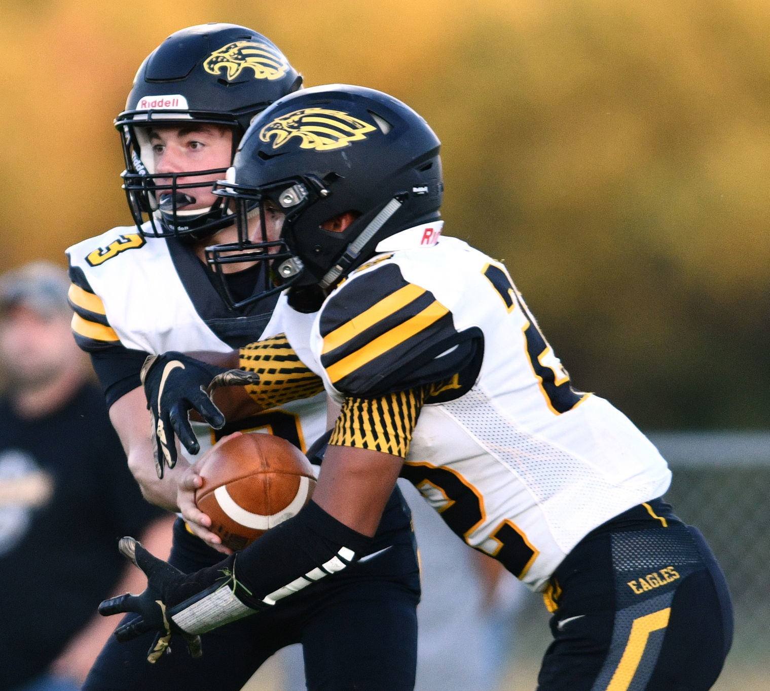 Hinton vs Lawton-Bronson football